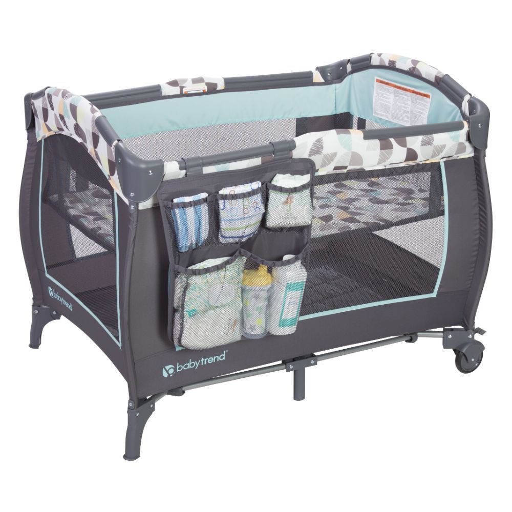 babytrend GoLite Twins Nursery Center Drip Drop Blue Buy at